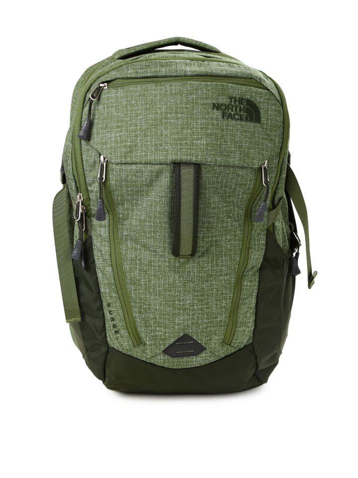 Olive green north shop face backpack