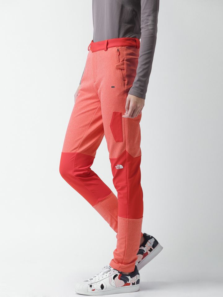 Buy The North Face Women Red Thermal Track Pants Track Pants for
