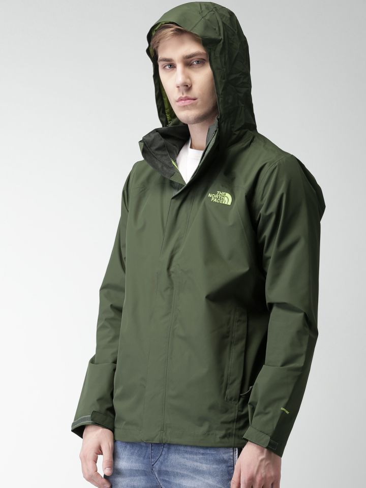 Buy The North Face Men Olive Green Asian Relaxed Fit Sangro Plus