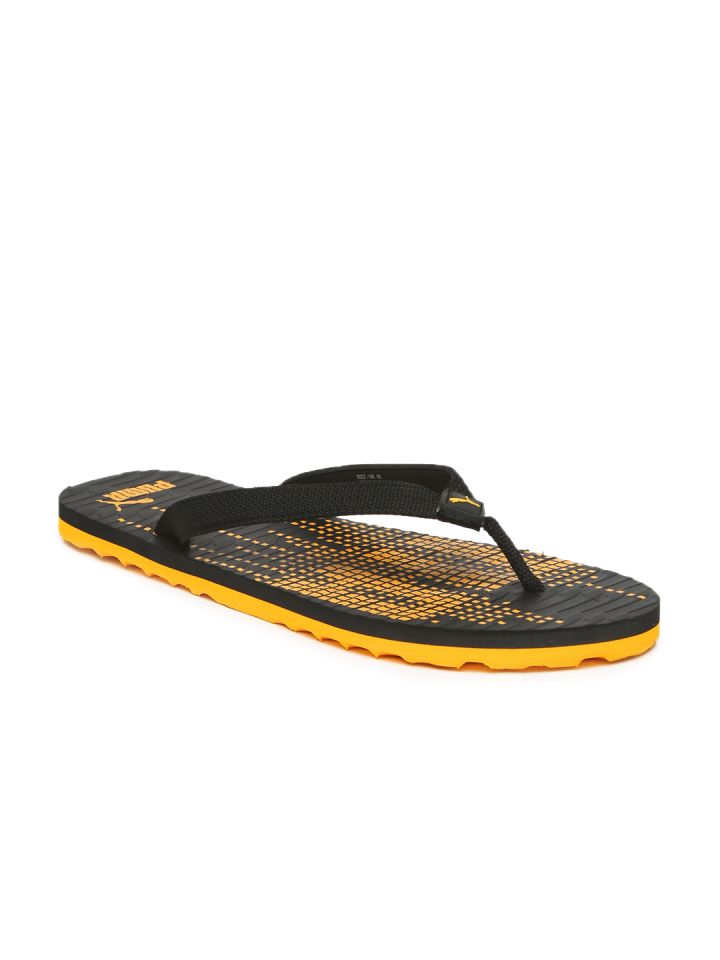 Puma animatrix black flip flops sales