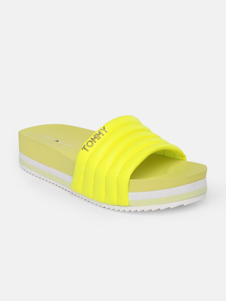 Tommy hilfiger outlet yellow sandals
