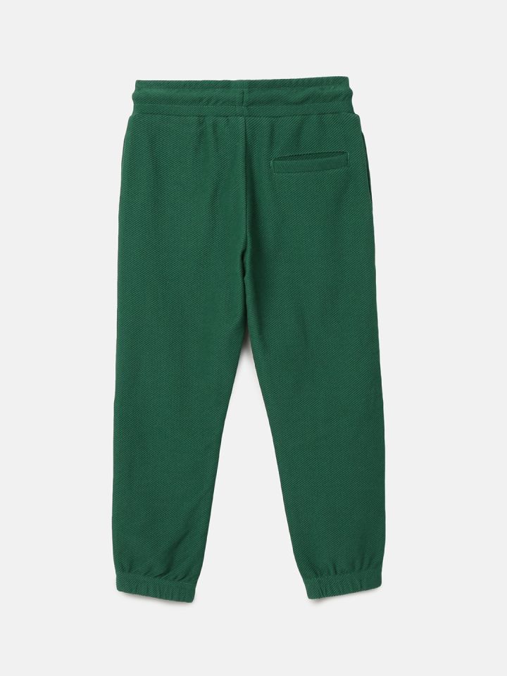 Boys discount green joggers