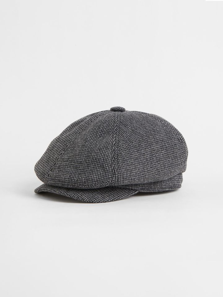 Wool blend flat hotsell cap