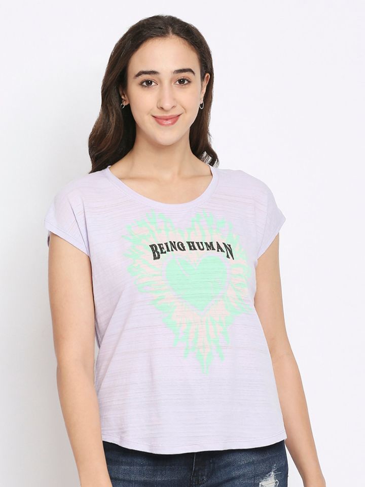 Being human t shirt for ladies top