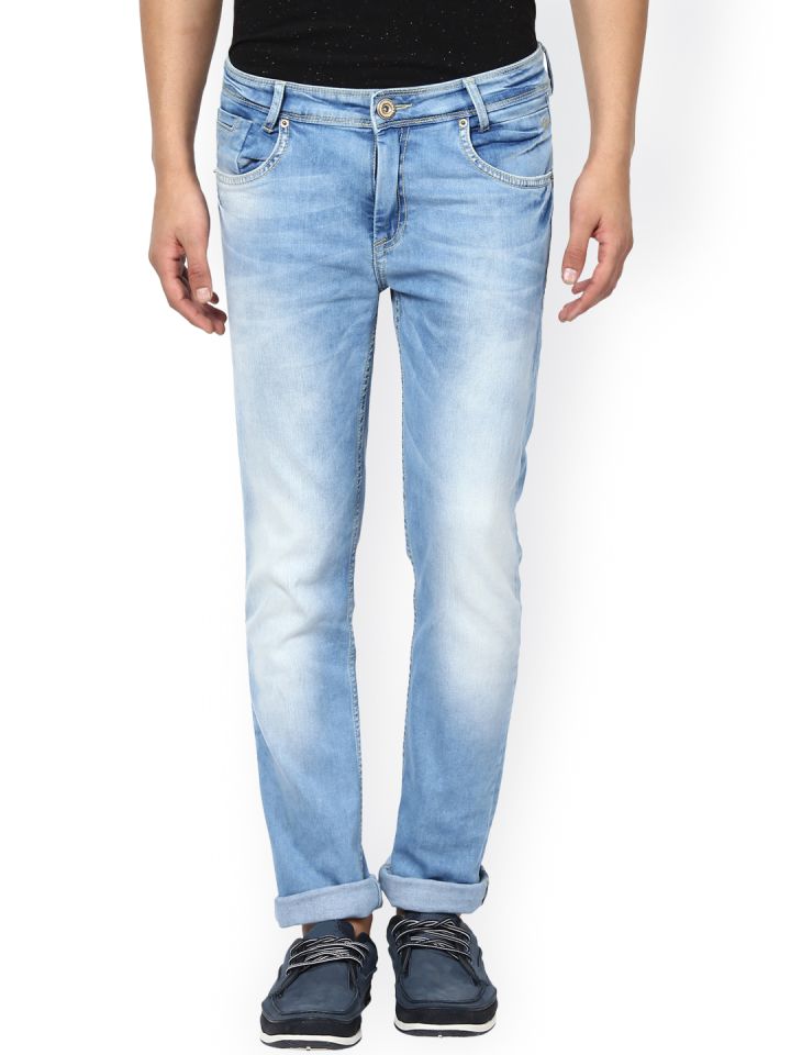 Buy Mufti Men Blue Stretchable Jeans Jeans for Men 1718330 Myntra