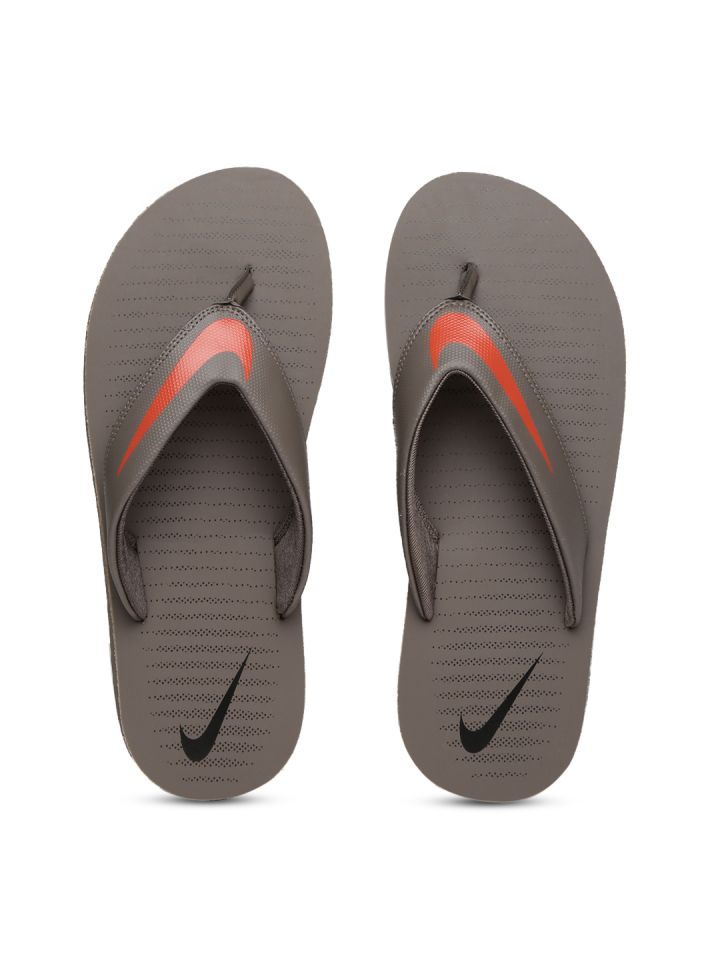 Taupe best sale flip flops