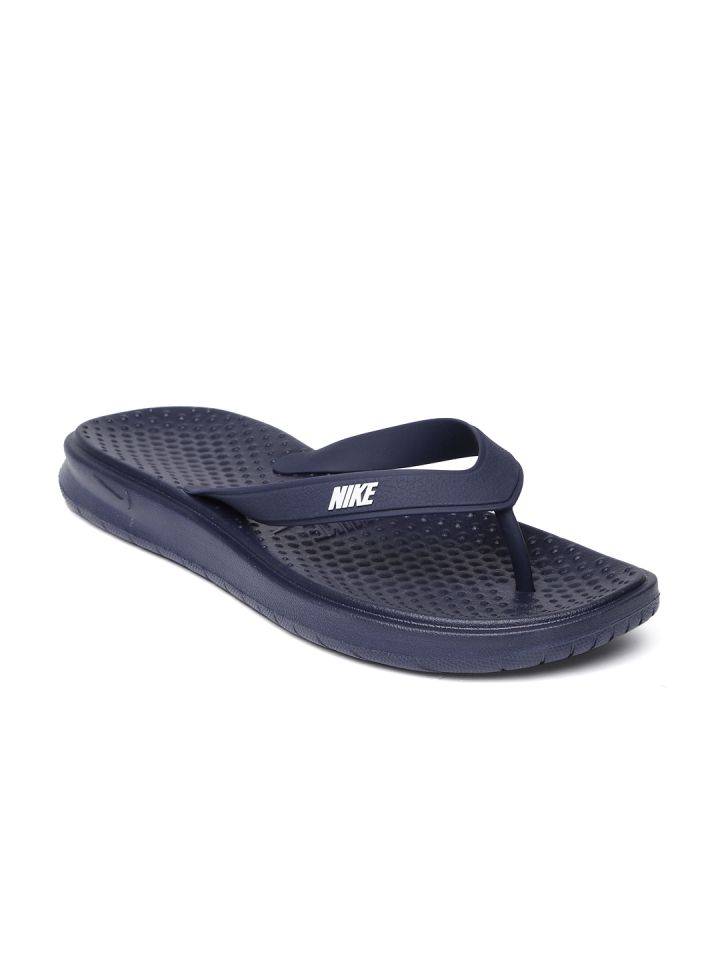 Buy Men s Nike Solay Thong Flip Flops for Men 1719454 Myntra