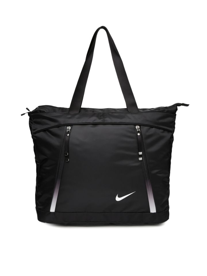 Nike black tote shop bag