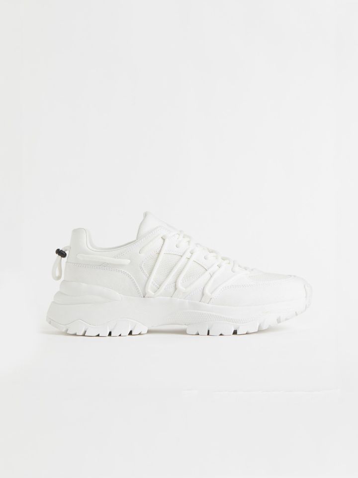 Nike white chunky trainers online