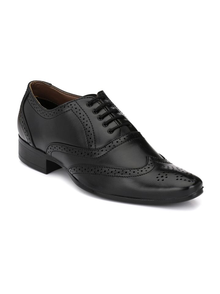 Mactree Men Black Formal Shoes