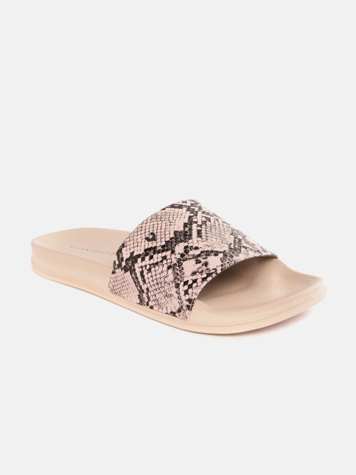 Snake print deals flip flops