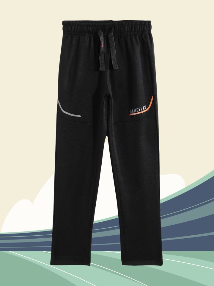 Orange and black sweatpants on sale