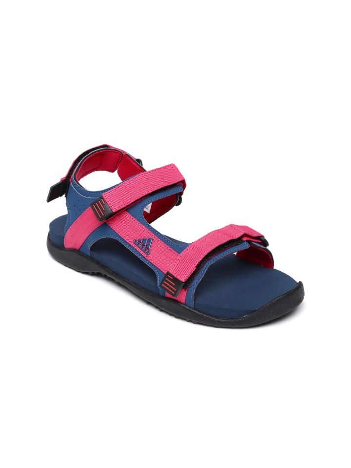 Adidas blue sandals 2025
