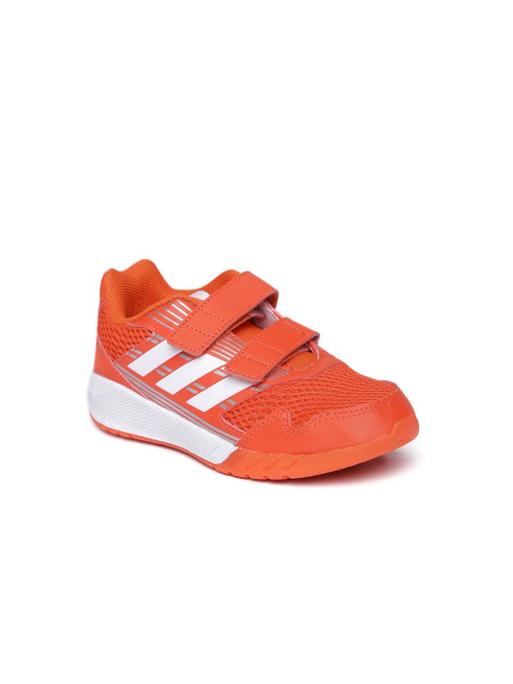 Orange adidas kids outlet