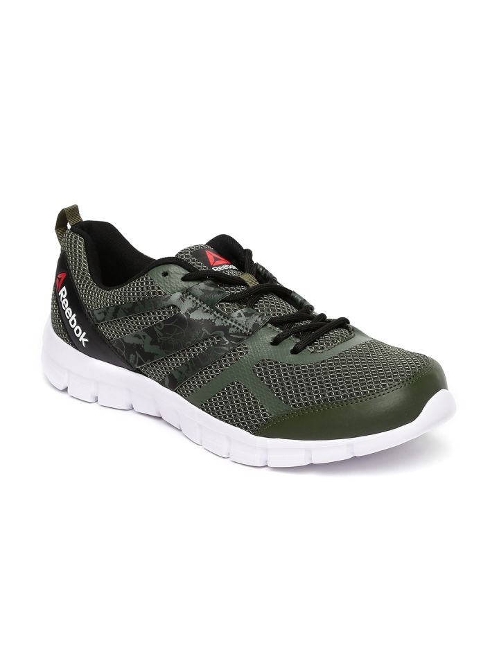 Olive green reebok hot sale sneakers