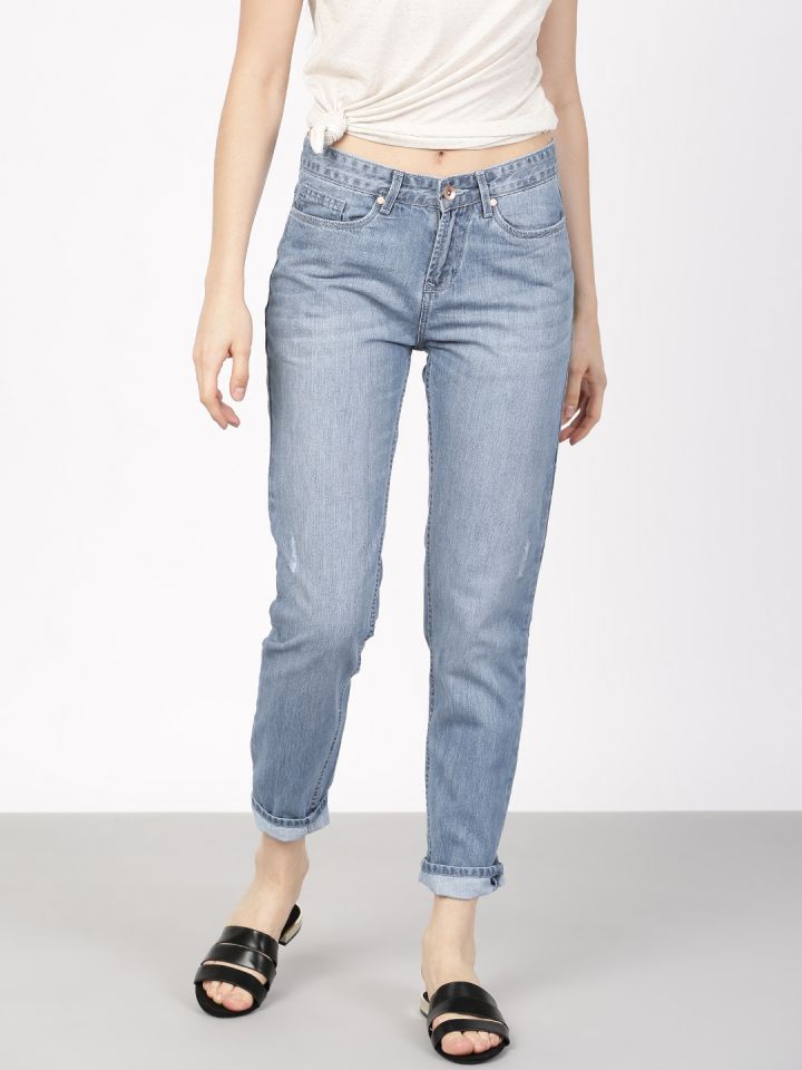 boyfriend jeans myntra