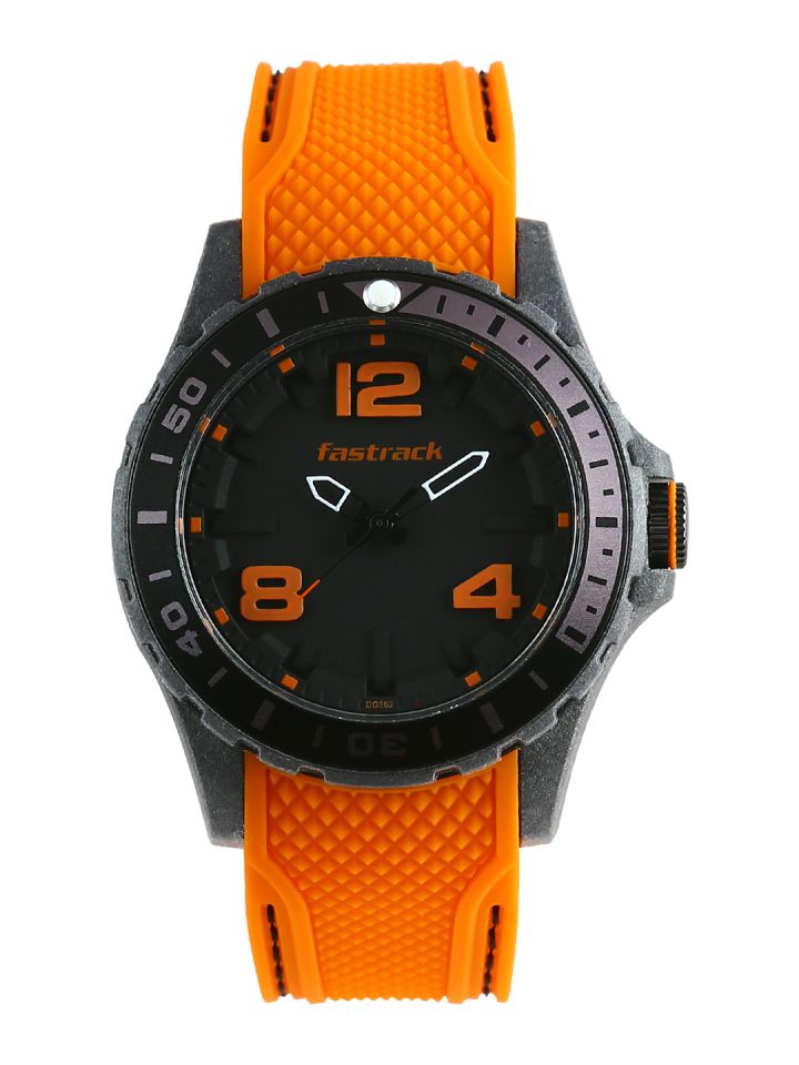 Buy Fastrack Unisex Black Dial Analogue Watch 38036PP01J Watches