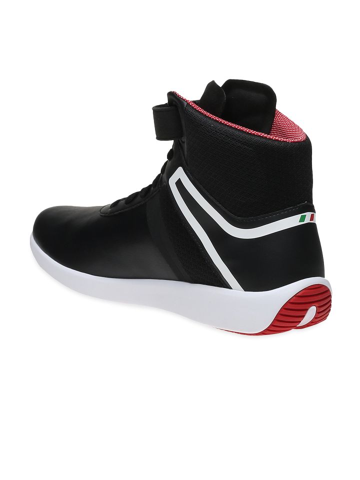 PUMA Motorsport Men Black SF F116 Boot Mid Top Sneakers