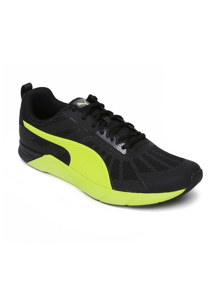 neon green puma shoes