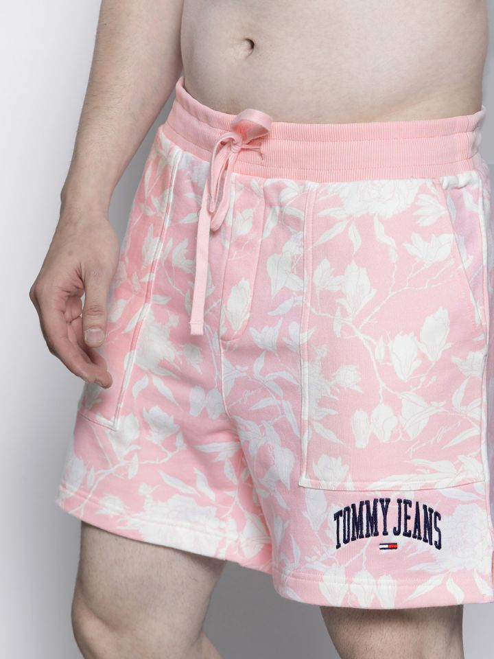 Tommy hilfiger pink swim shorts sale
