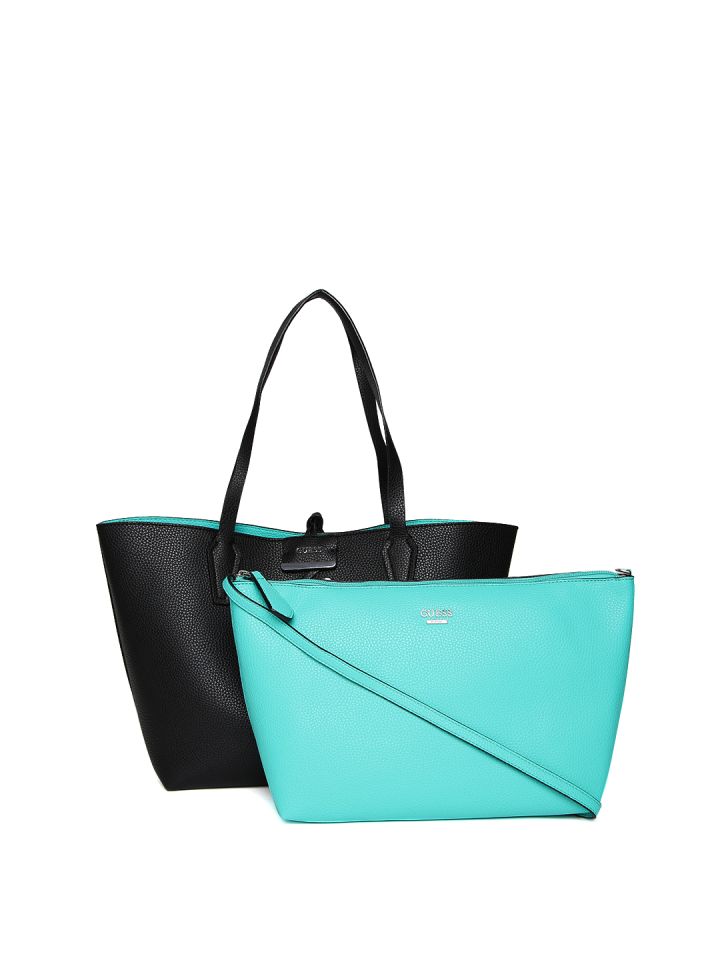 Guess reversible new arrivals tote bag