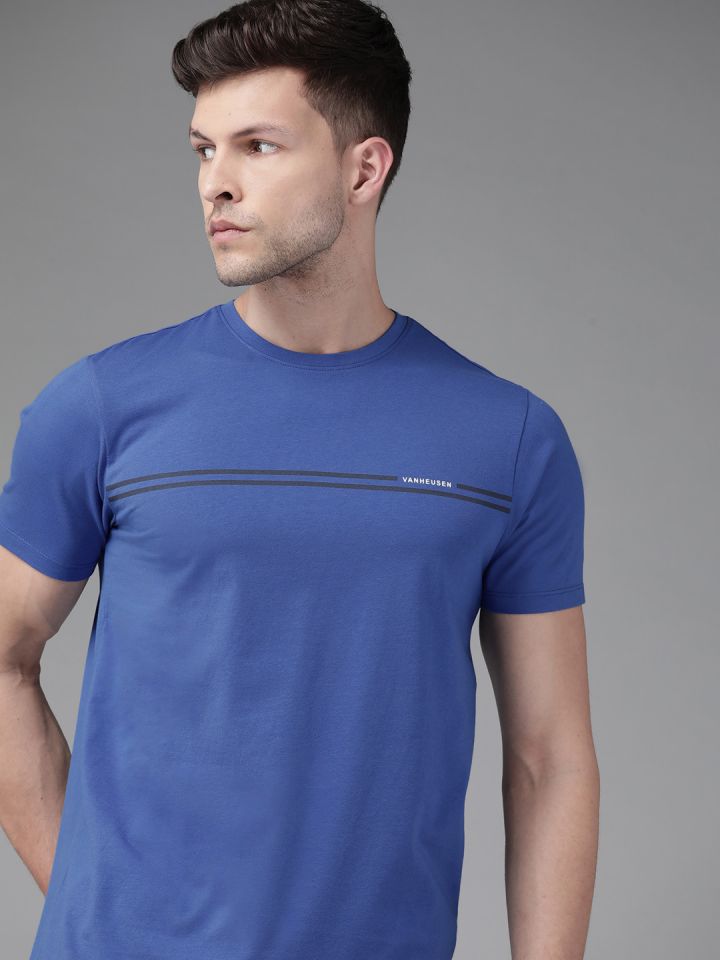 Van heusen shop t shirts myntra