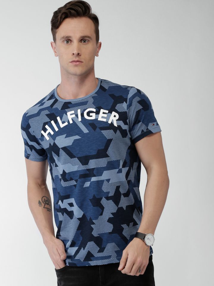 tommy hilfiger camo shirt