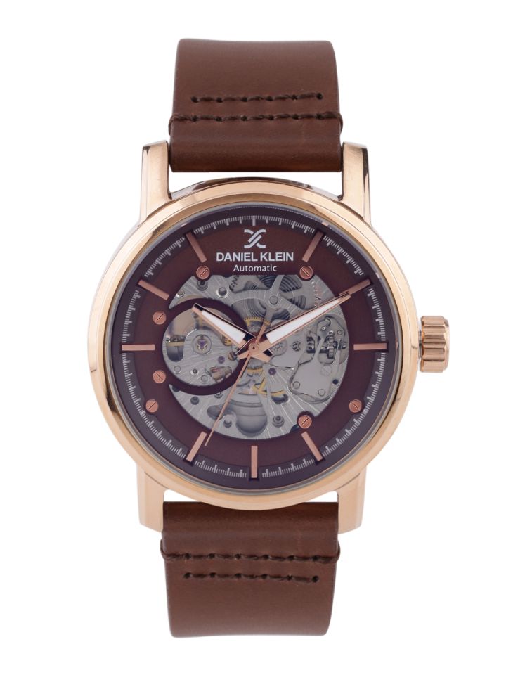 Daniel klein top skeleton watches