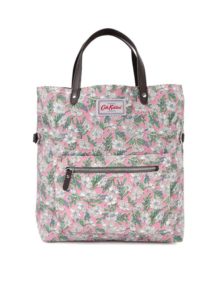 cath kidston grey floral bag