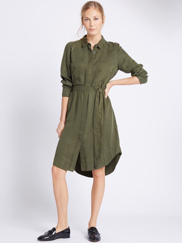Marks and deals spencer shirt dress