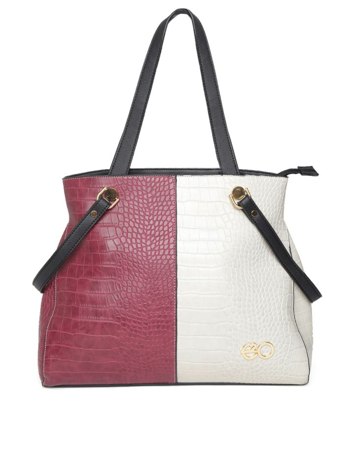 off white croc bag