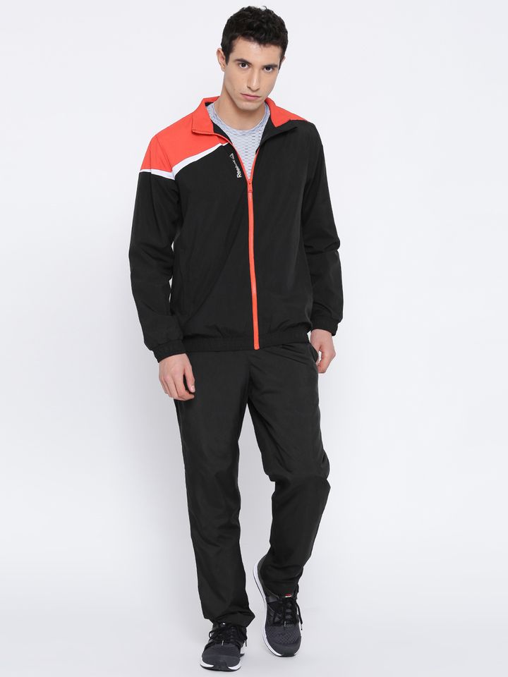 reebok orange tracksuit
