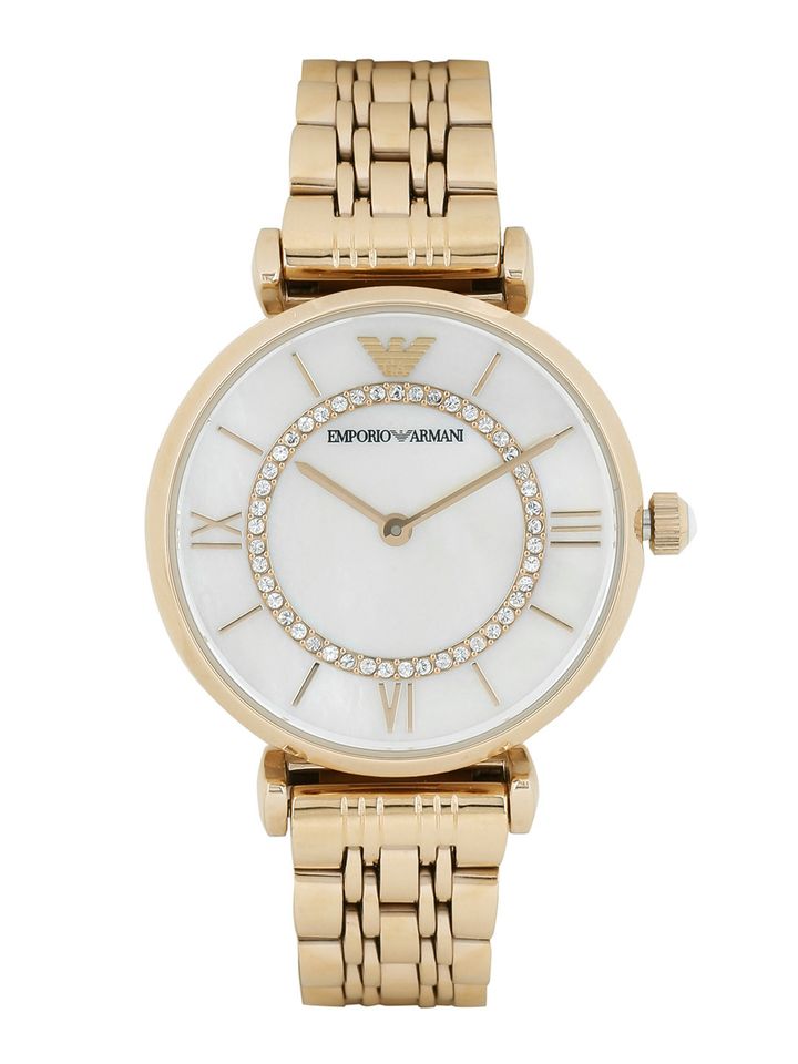 Buy Emporio Armani Women Mother Of Pearl Dial Watch AR1907I - Watches for  Women | Myntra