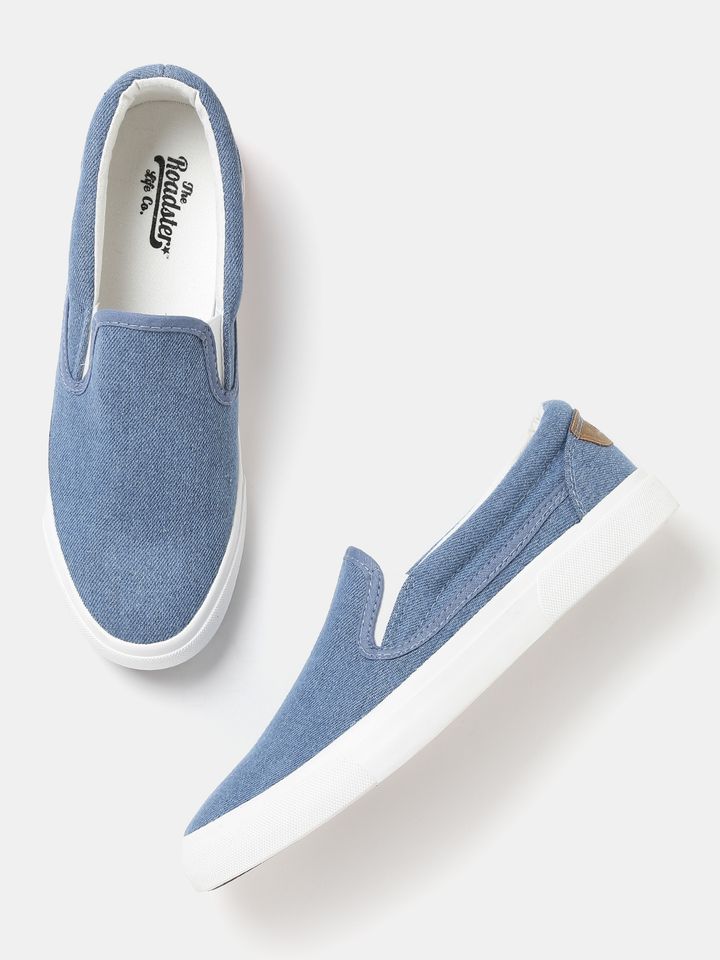 Slip on shoes myntra clearance