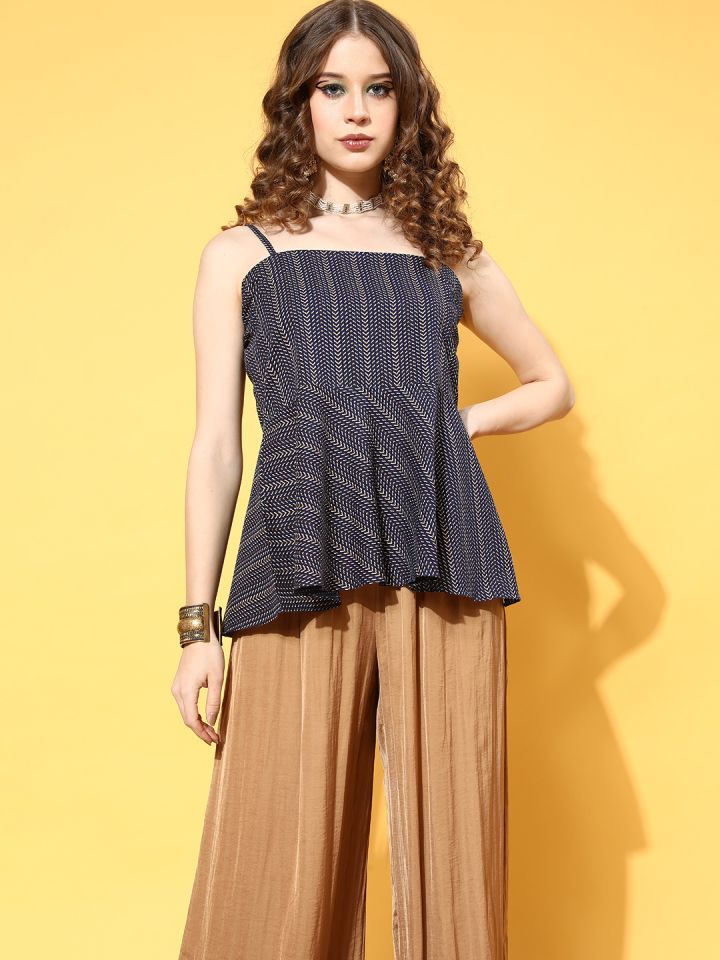 Fusion tops ethnic sale