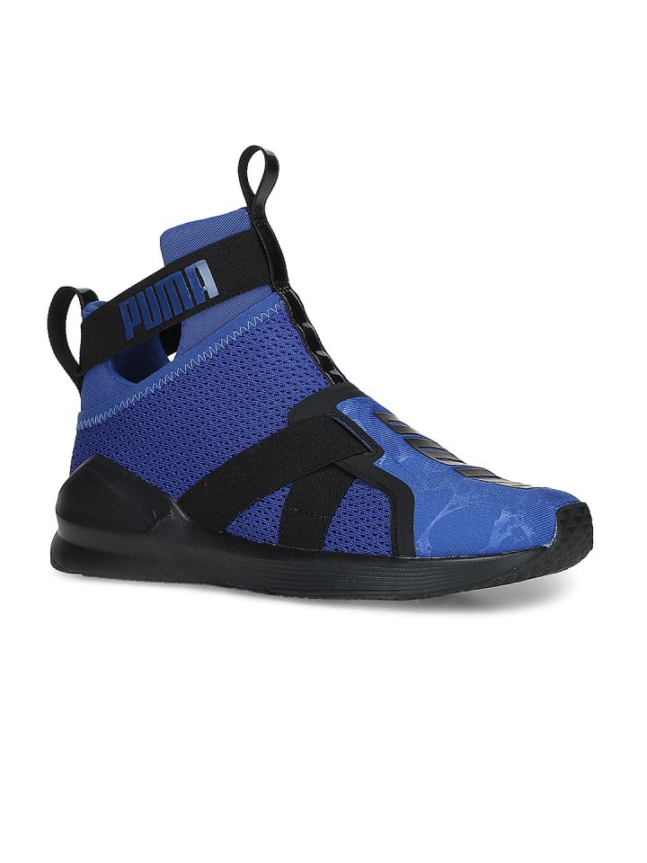 Puma Women Blue Fierce Strap Training Shoes