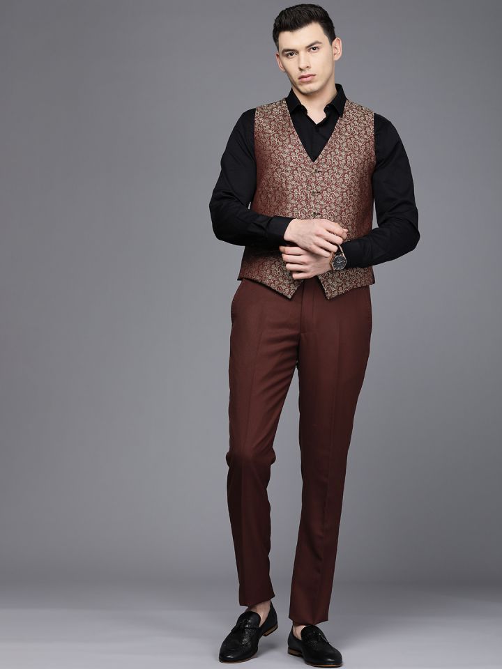 Buy Khaki Blazers & Waistcoats for Men by LOUIS PHILIPPE Online