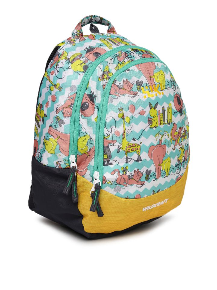 Wildcraft kids clearance backpack zoo1