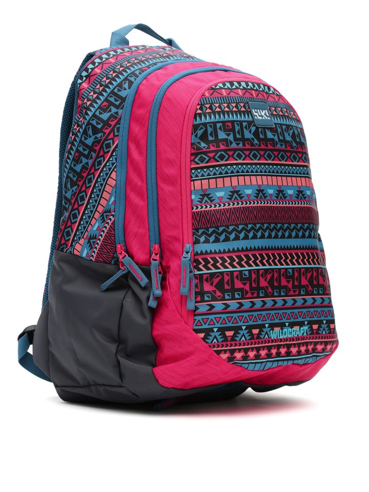 Wildcraft bags pink sale