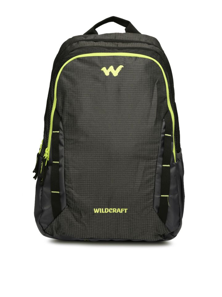 Wildcraft Unisex Charcoal Grey Checked WC 7 Latlong 6 Backpack