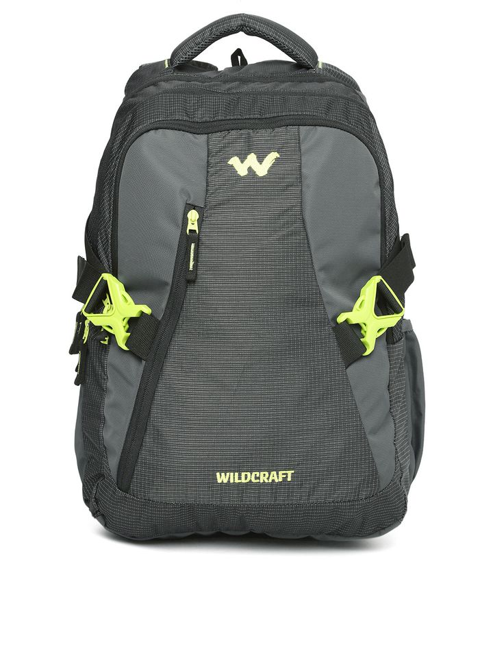 wildcraft unisex black solid backpack