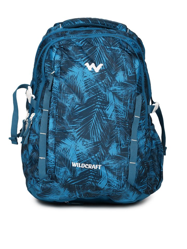 Wildcraft Unisex Blue 10 Foliage 6 Printed Laptop Backpack