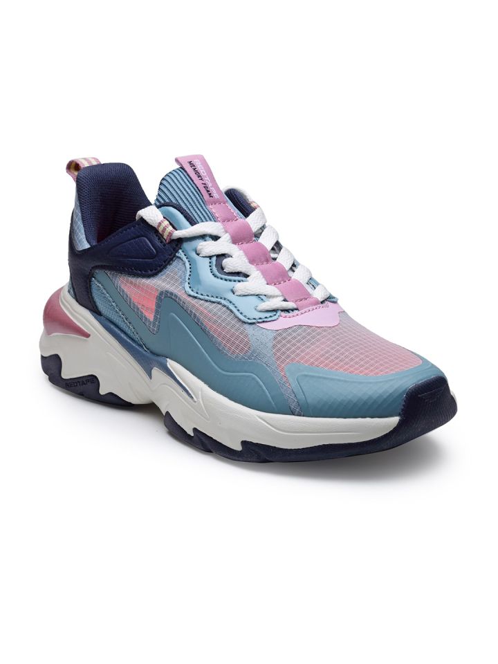 RedTape Women's Sky Blue/Light Blue Walking Shoes