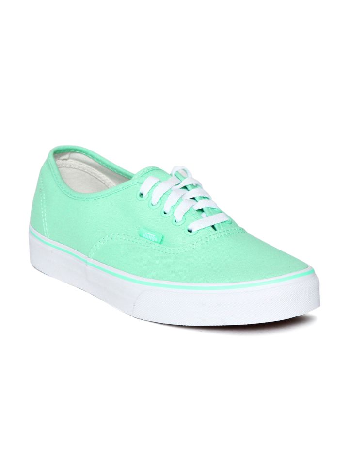 Sea green vans best sale shoes