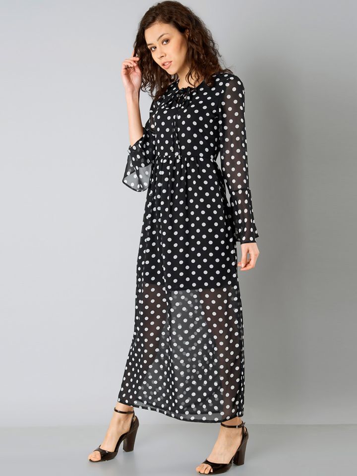 Faballey polka top dot dress