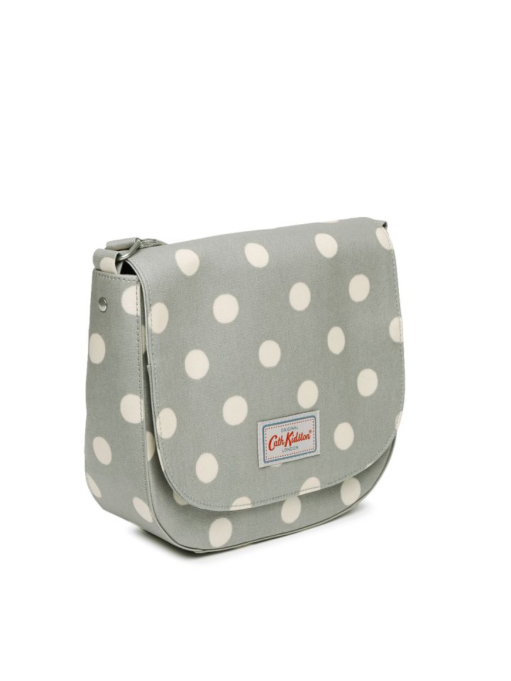 Cath kidston grey spot bag deals