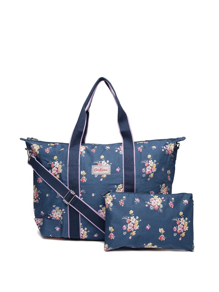cath kidston navy floral bag