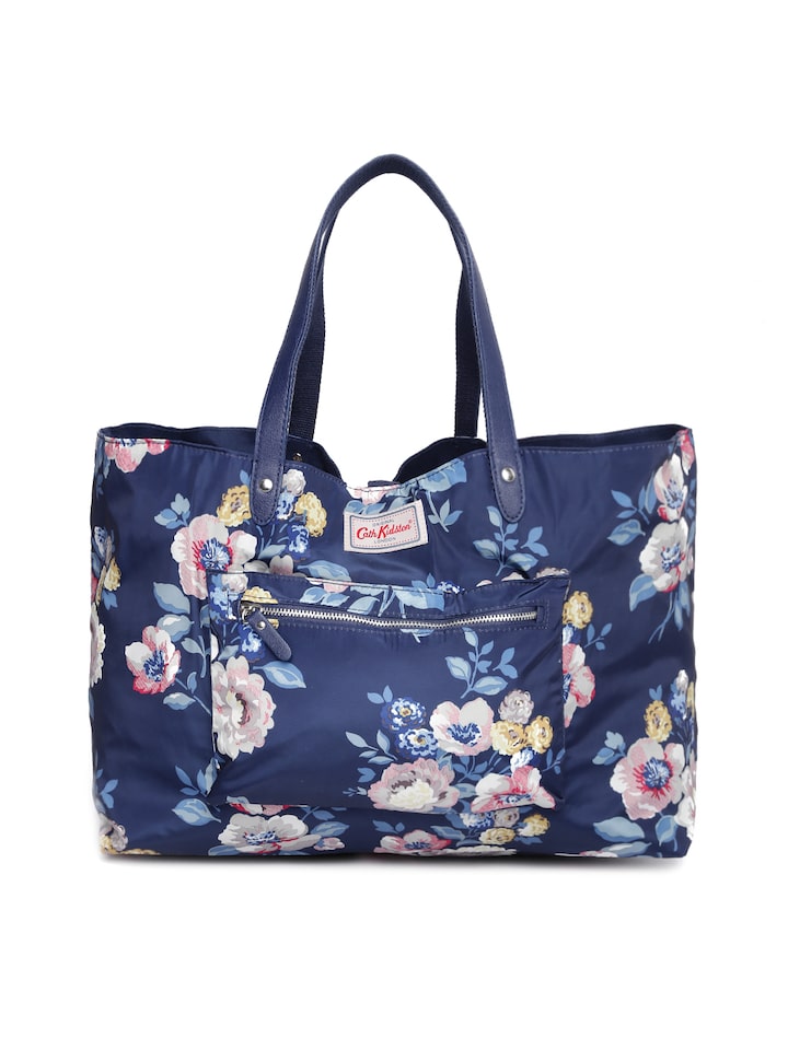 cath kidston blue floral bag
