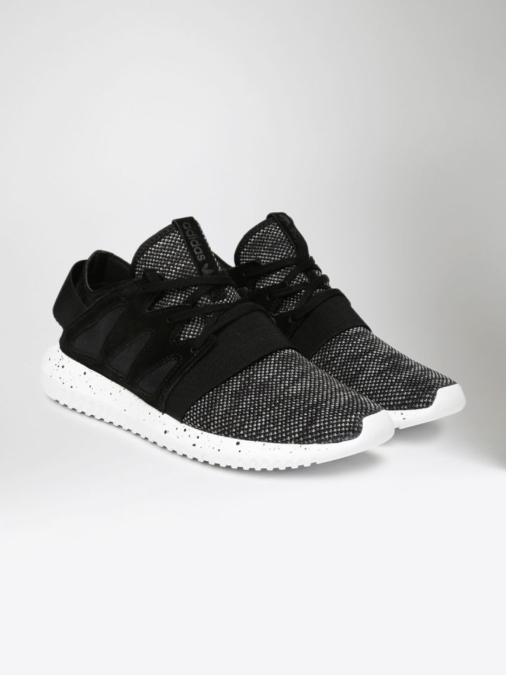 ADIDAS Originals Women Black Tubular Viral W Woven Sneakers