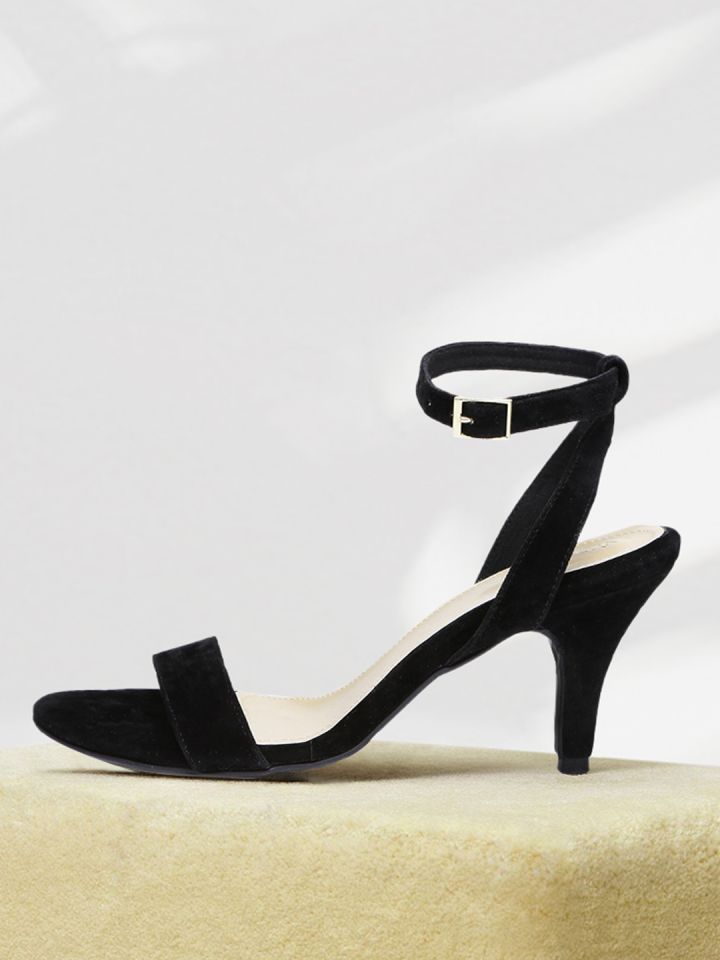 Myntra shop black heels